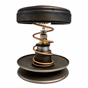 The Scooter Clutch Lamp by Mark Robertson Creations
